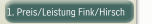 1. Preis/Leistung Fink/Hirsch